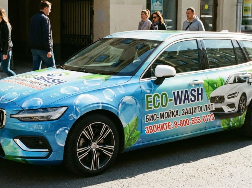 Печать на самоклеящейся пленке: от этикеток до оформления витрин