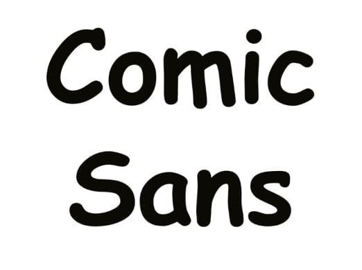Comic Sans